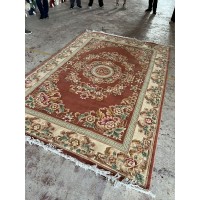 Китайский шерстяной ковер 5402 Оранжевый